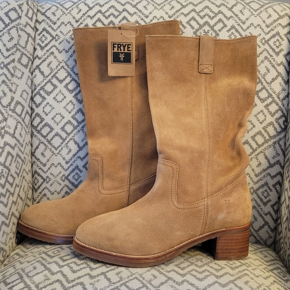 Frye Camryn Tall Suede Boots